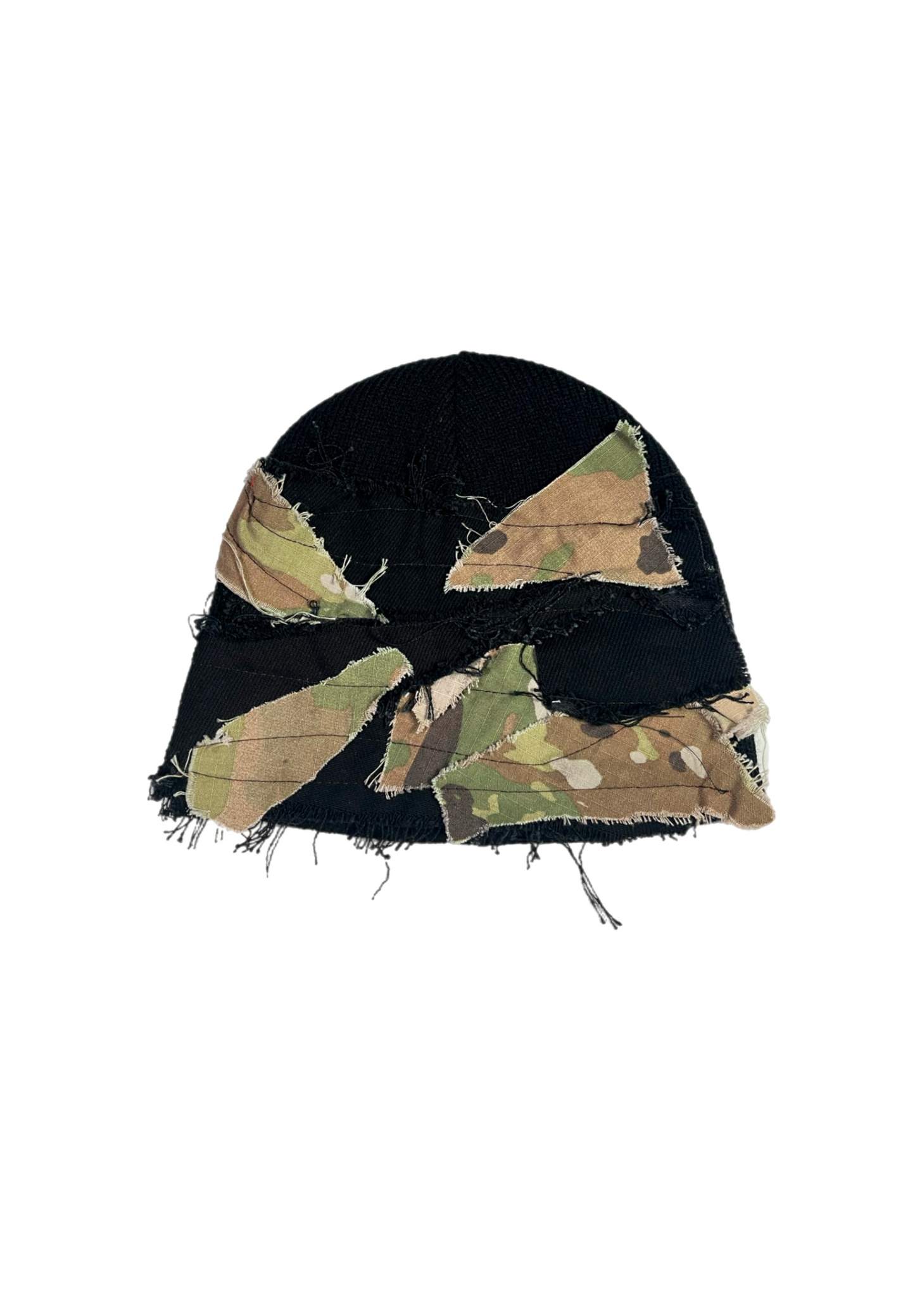 'WAR' OCP/BLACK Denim Beanie