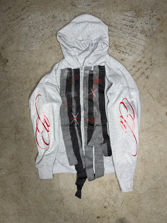 ᴱᴸⱽ “HANGING ON BY A THREAD” ZipUp